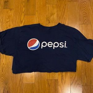 Cropped pepsi tee